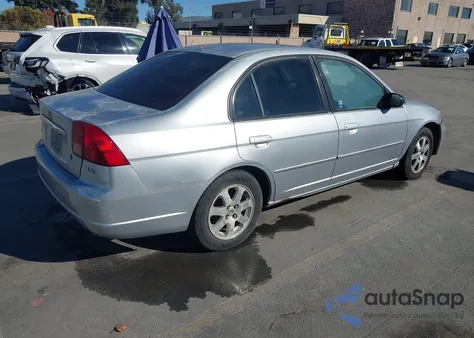 2002 Honda Civic Lx from USA, damaged, VIN 2HGES16502H544717